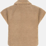 productfoto van de achterzijde van het rejou jacket van ydence met teddy stof.