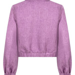 Ydence Jacket Jinte | Paars in lavendelpaars, losvallend