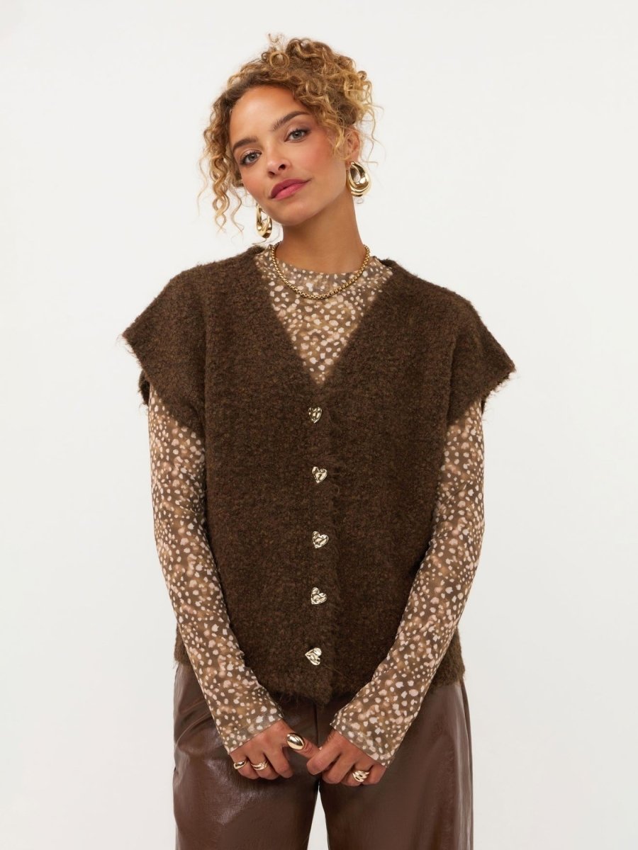 Model in mesh top met bambi print Ydence Willemijn | Jo&Co Club