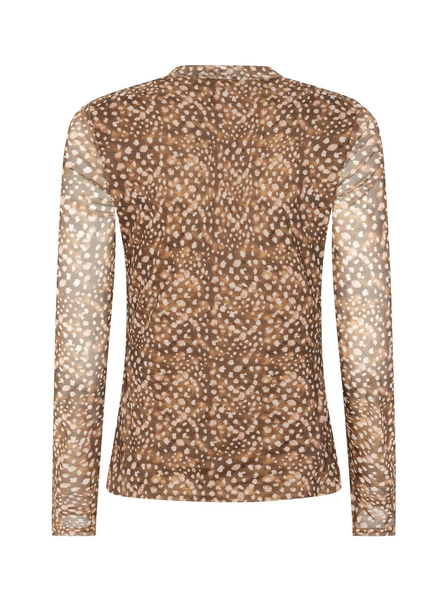 Mesh top met bambi print Ydence Willemijn – achterkant | Jo&Co Club