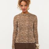 Model in mesh top met bambi print Ydence Willemijn | Jo&Co Club