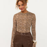 Model in mesh top met bambi print Ydence Willemijn | Jo&Co Club