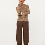 Model in mesh top met bambi print Ydence Willemijn | Jo&Co Club