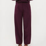 Broek in aubergine | Ydence Blythe | Jo&Co Club