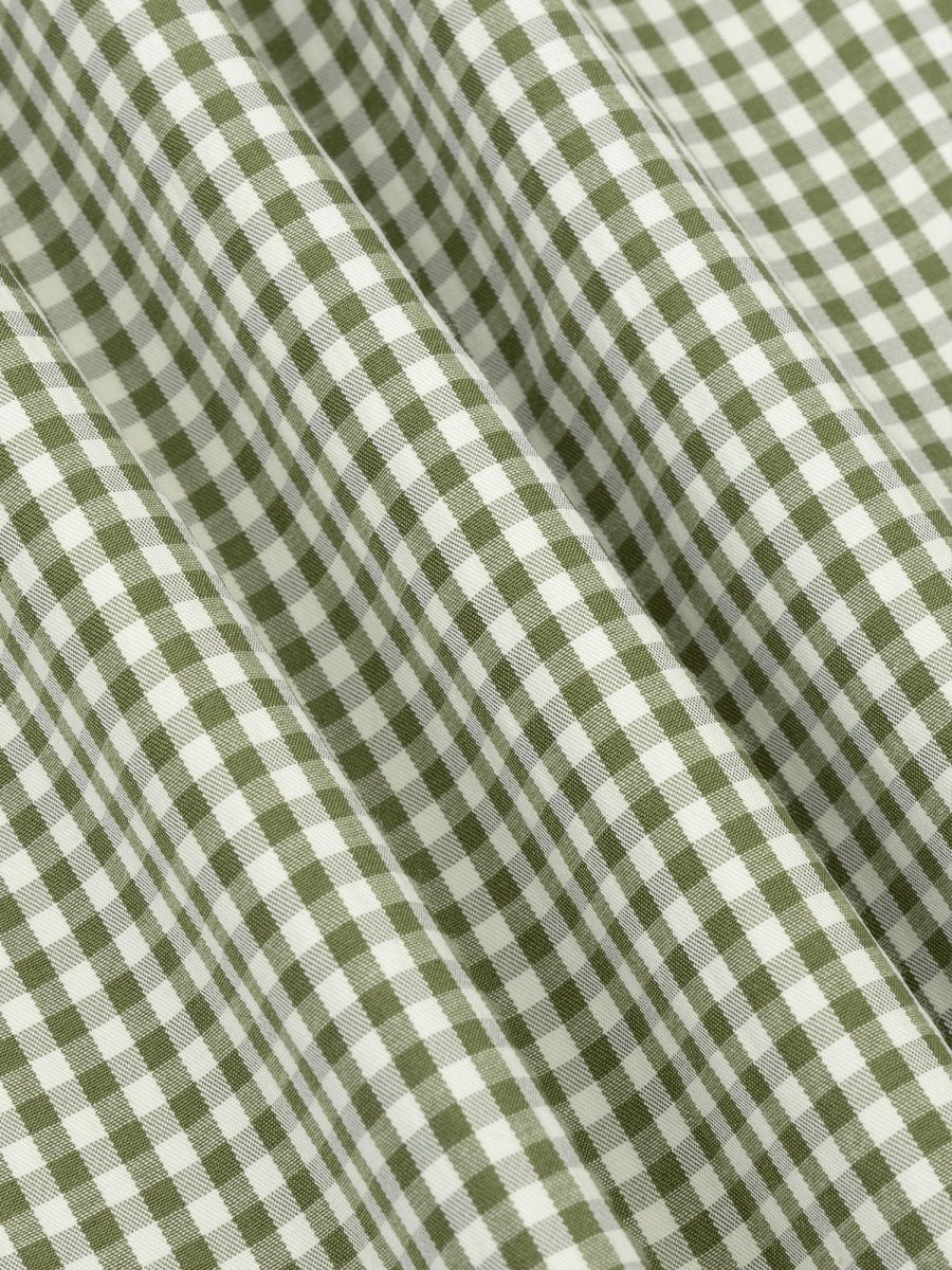 Ydence Pants Celeste | Groen Geruit in Licht saliegroen en gebroken wit, Niet van toepassing