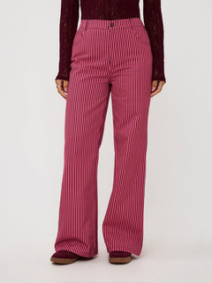 Ydence Pants Djamilla Roze/Burgundy – Broeken van Ydence, kleur 34/XS, maat | Jo&Co Club