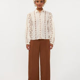 Broek in camel | Ydence Geneve | Jo&Co Club
