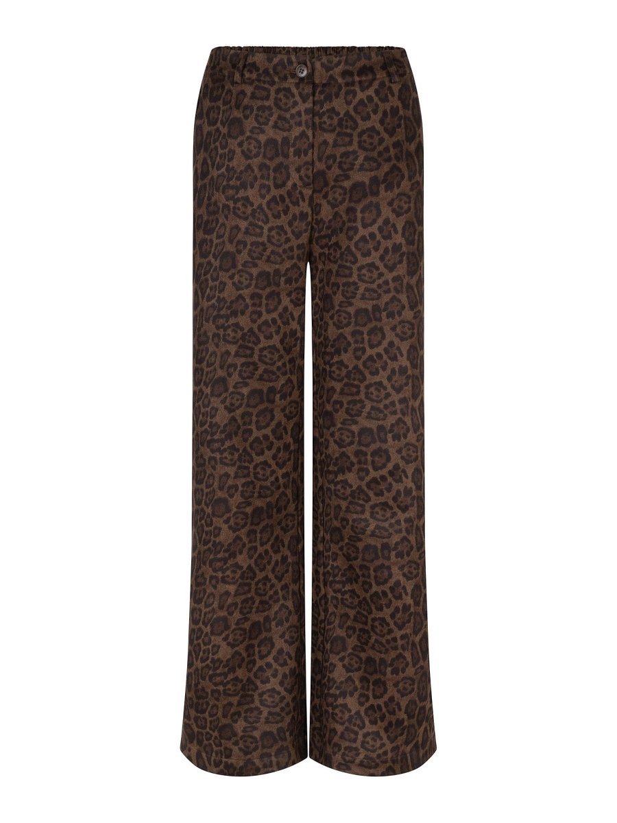 productfoto ydence broek kylie panterprint dames voorkant.