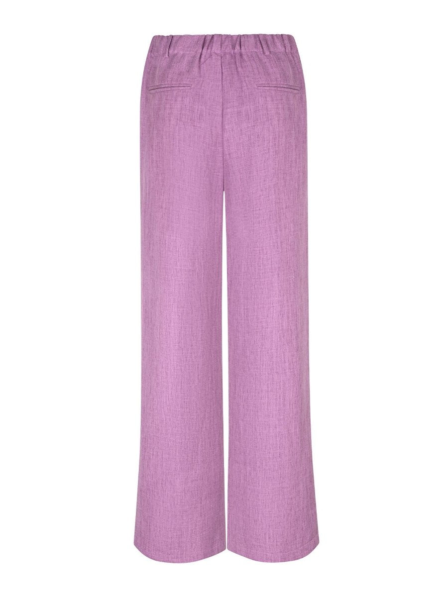 Ydence Pants Leona | Paars in Licht lavendelpaars, Wide leg
