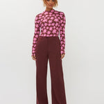 Ydence Pants Solange Brown – Broeken van Ydence, kleur XS, maat | Jo&Co