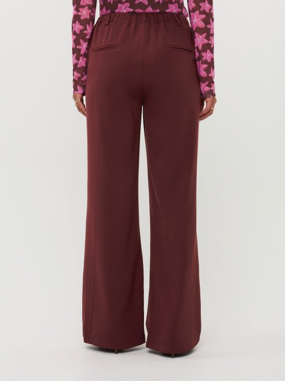 Ydence Pants Solange Brown – Broeken van Ydence, kleur XS, maat | Jo&Co