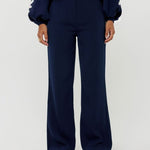 Ydence Pants Solange Navy – Broeken van Ydence, kleur XS, maat | Jo&Co