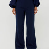 Ydence Pants Solange Navy – Broeken van Ydence, kleur XS, maat | Jo&Co