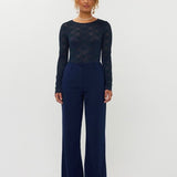 Ydence Pants Solange Navy – Broeken van Ydence, kleur XS, maat | Jo&Co