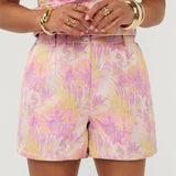 Ydence Short Isla in lila