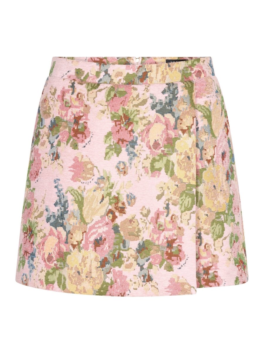 Vrijstaande productfoto van een skort in roze op een witte achtergrond | Ydence Sylvie | Jo&Co Club