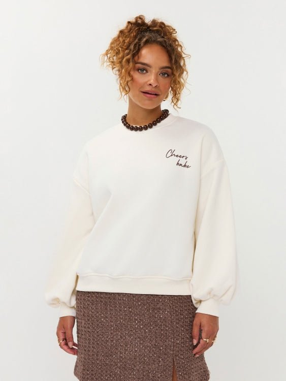 Ydence Sweater Cheers babe – Truien van Ydence, kleur XS, maat | Jo&Co