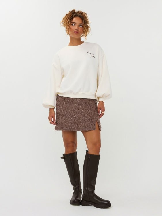 Ydence Sweater Cheers babe – Truien van Ydence, kleur XS, maat | Jo&Co