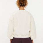 Trui in ecru | Ydence fluffy | Jo&Co Club