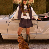 Trui in ecru | Ydence fluffy | Jo&Co Club