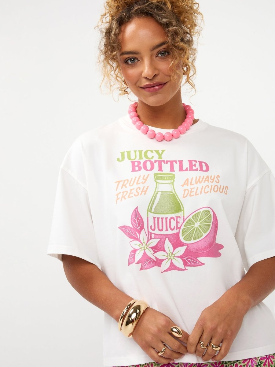 Ydence T-shirt Juicy bottle – T-Shirts van Ydence, kleur 34/XS, maat | Jo&Co Club