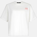 Vrijstaande productfoto voorkant van off-white Ydence Sunday mornings T-shirt | Jo&Co Club