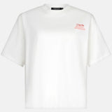 Vrijstaande productfoto voorkant van off-white Ydence Sunday mornings T-shirt | Jo&Co Club