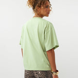 Ydence T-shirt Tropical Groen – T-Shirts van Ydence, kleur 34/XS, maat | Jo&Co Club