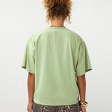 Ydence T-shirt Tropical Groen – T-Shirts van Ydence, kleur 34/XS, maat | Jo&Co Club