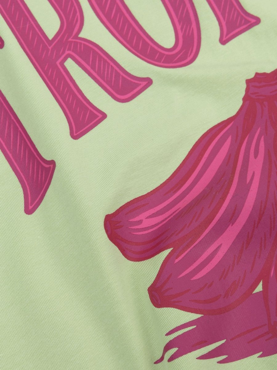 Ydence T-shirt Tropical Groen – T-Shirts van Ydence, kleur 34/XS, maat | Jo&Co Club