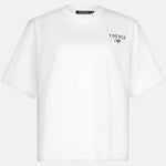 Vrijstaande productfoto voorkant Ydence Caffè T-shirt in off-white | Jo&Co Club