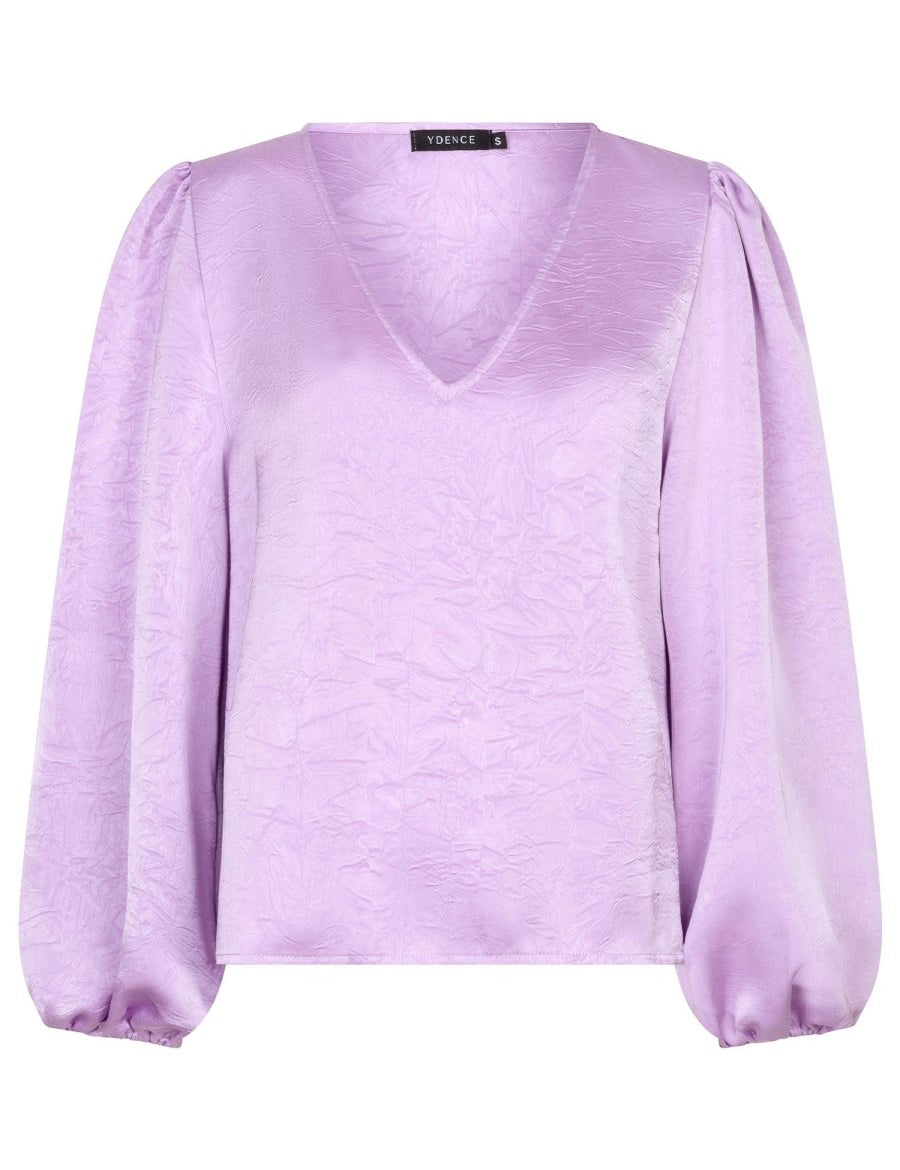 Ydence Top Nyma | Violet – Tops van Ydence, kleur 34/XS, maat | Jo&Co Club