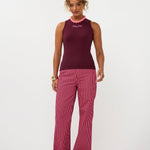 Ydence Top Très jolie | Burgundy – Tops van Ydence, kleur 34/XS, maat | Jo&Co Club