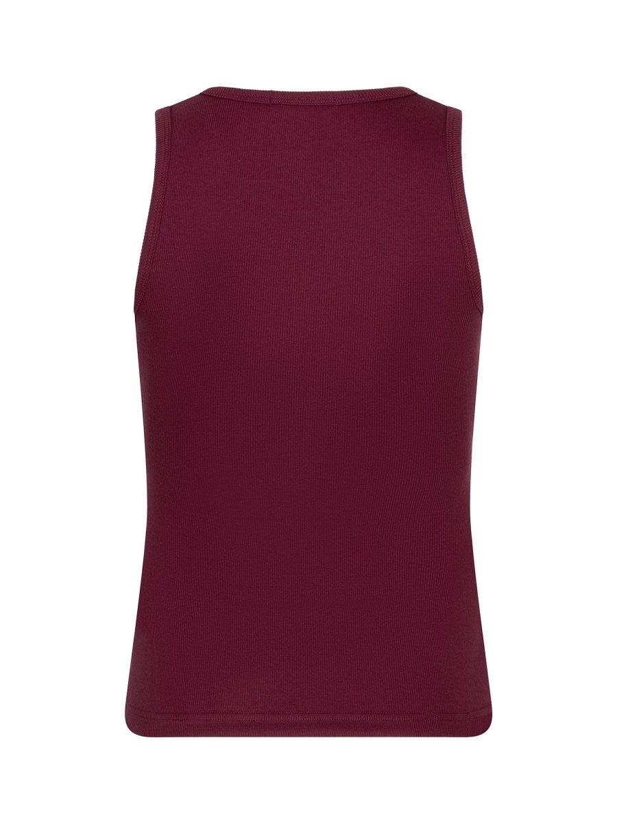 Ydence Top Très jolie | Burgundy – Tops van Ydence, kleur 34/XS, maat | Jo&Co Club