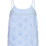 Ydence Vita top light blue achterkant