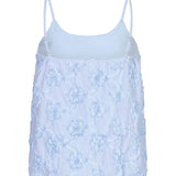 Ydence Vita top light blue achterkant