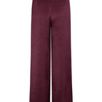 Bordeaux wijde broek Ydence Cecillia – achterkant | Jo&Co Club
