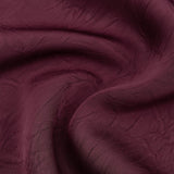 Bordeaux wijde broek Ydence Cecillia – detail van de stof | Jo&Co Club